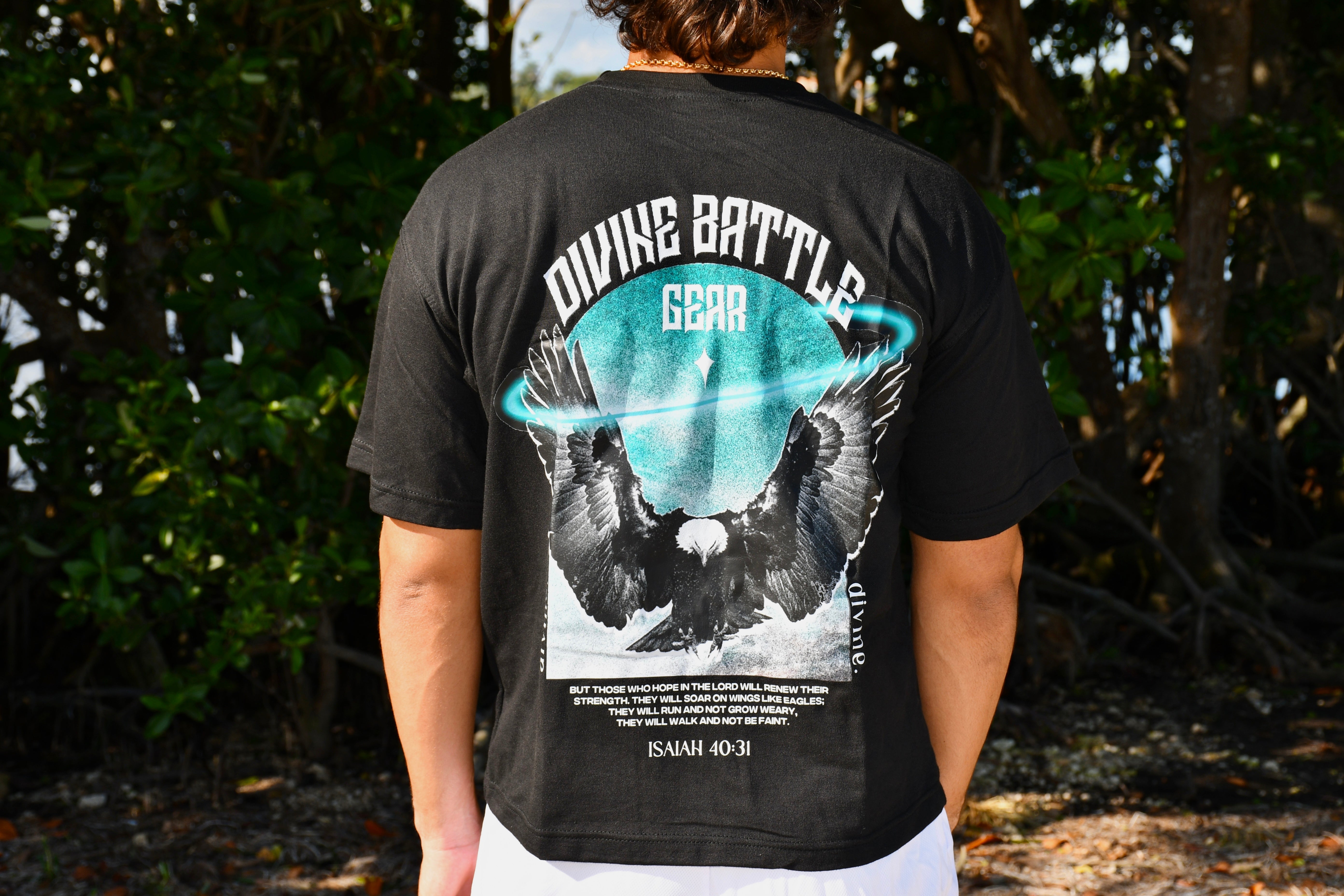 Isaiah 40:31 T-Shirt (Eagle)