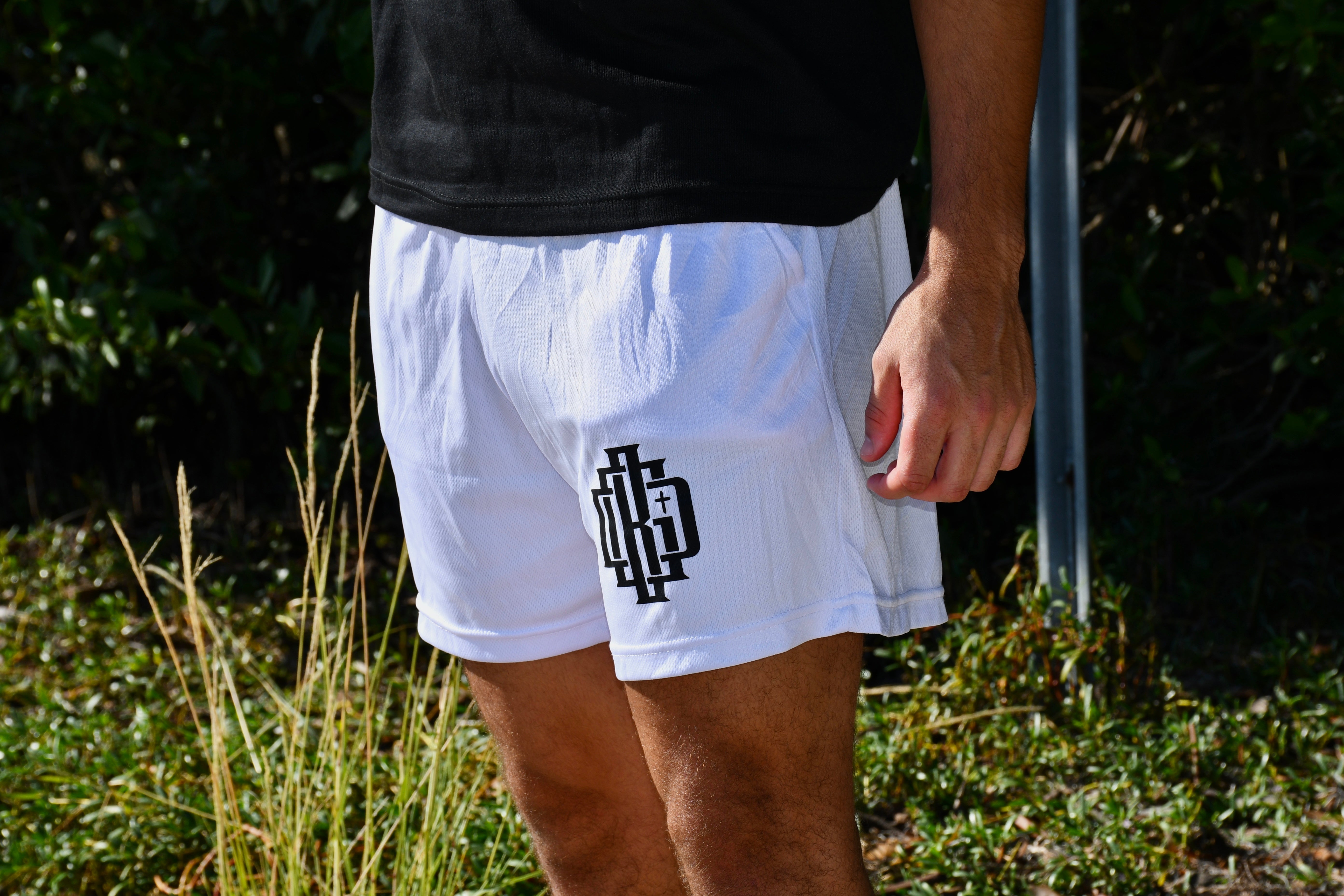 DBG White Shorts