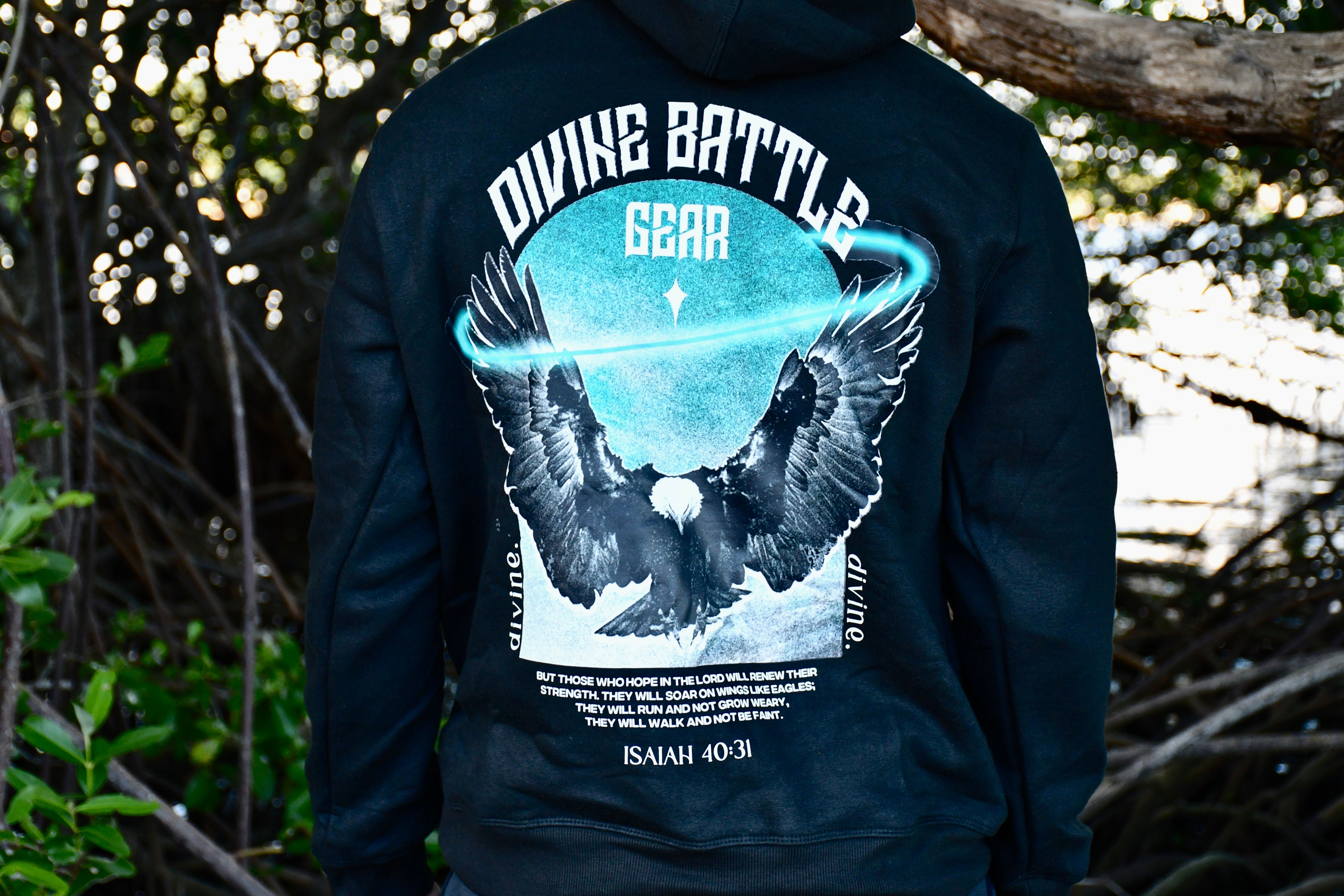 Isaiah 40:31 Hoodie (Eagle)