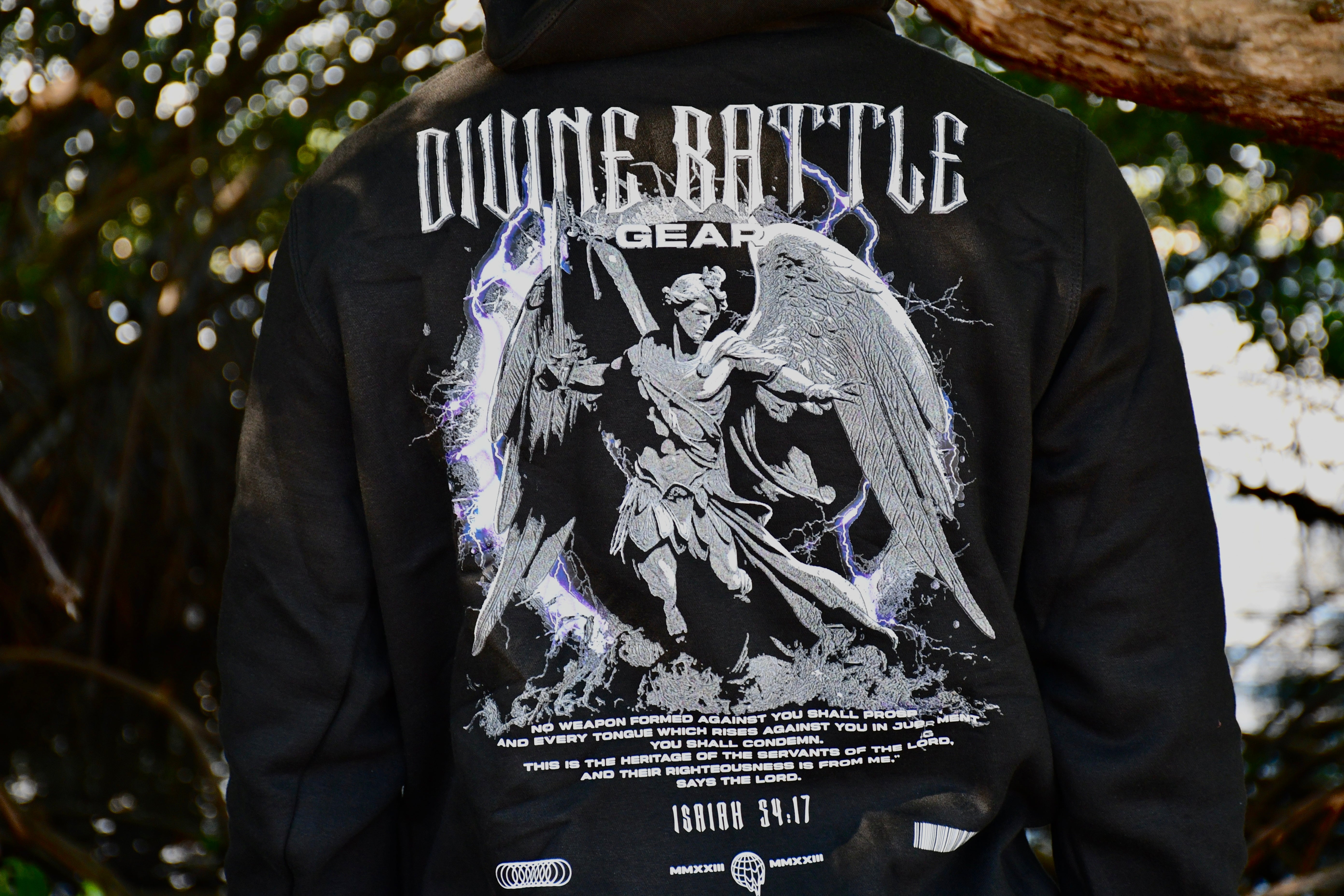 Isaiah 54:17 Hoodie (Angel)
