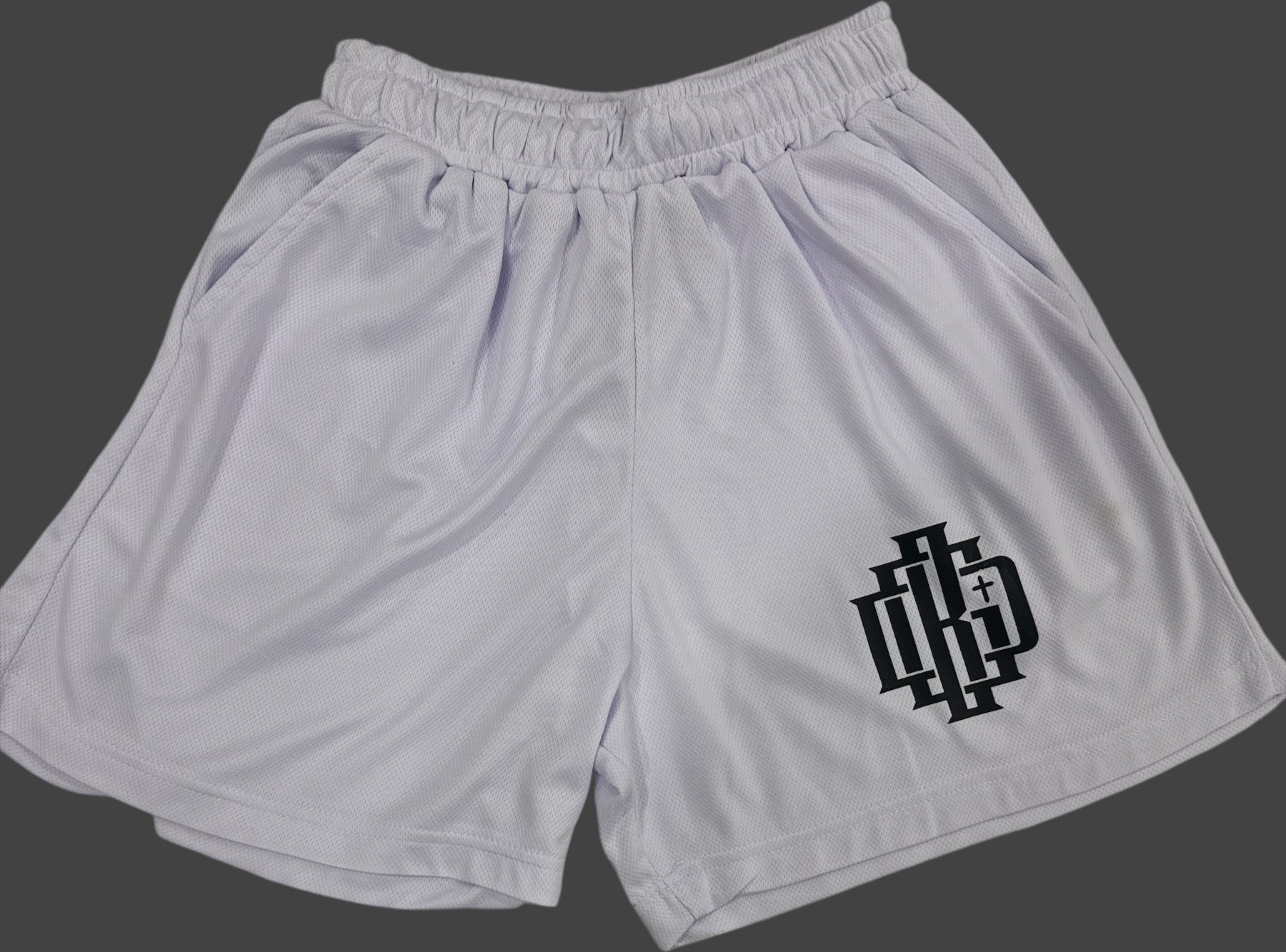 DBG White Shorts